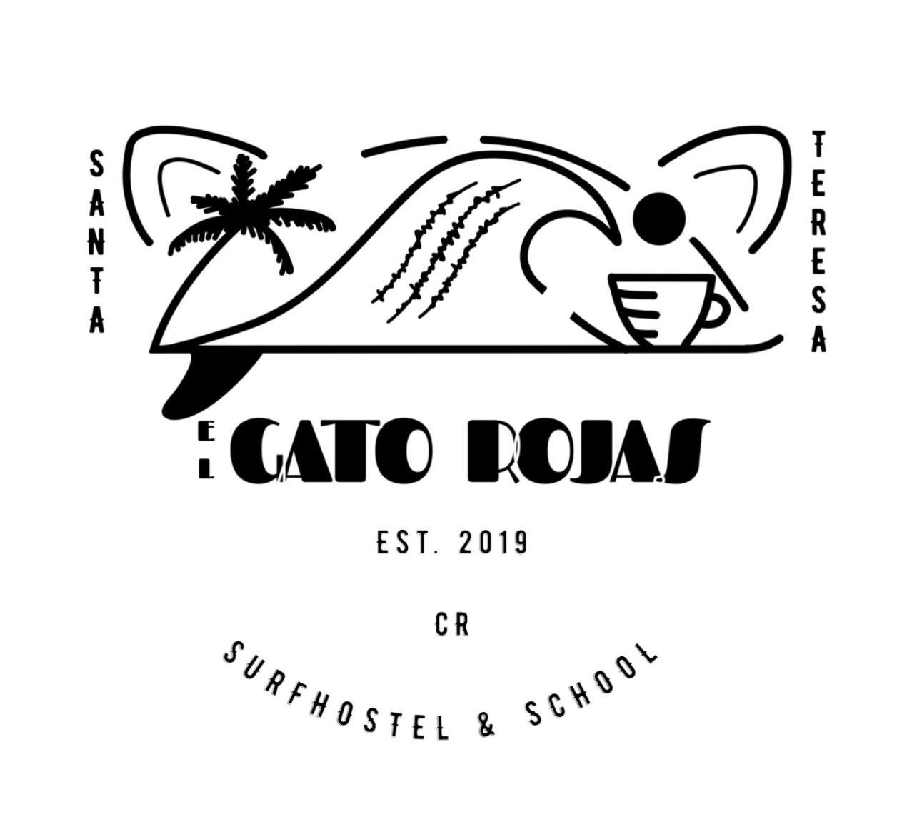 El Gato Rojas Surf Hostel Playa Santa Teresa  외부 사진