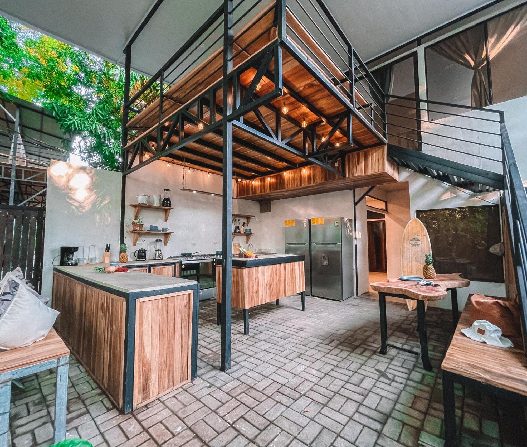 El Gato Rojas Surf Hostel Playa Santa Teresa  외부 사진